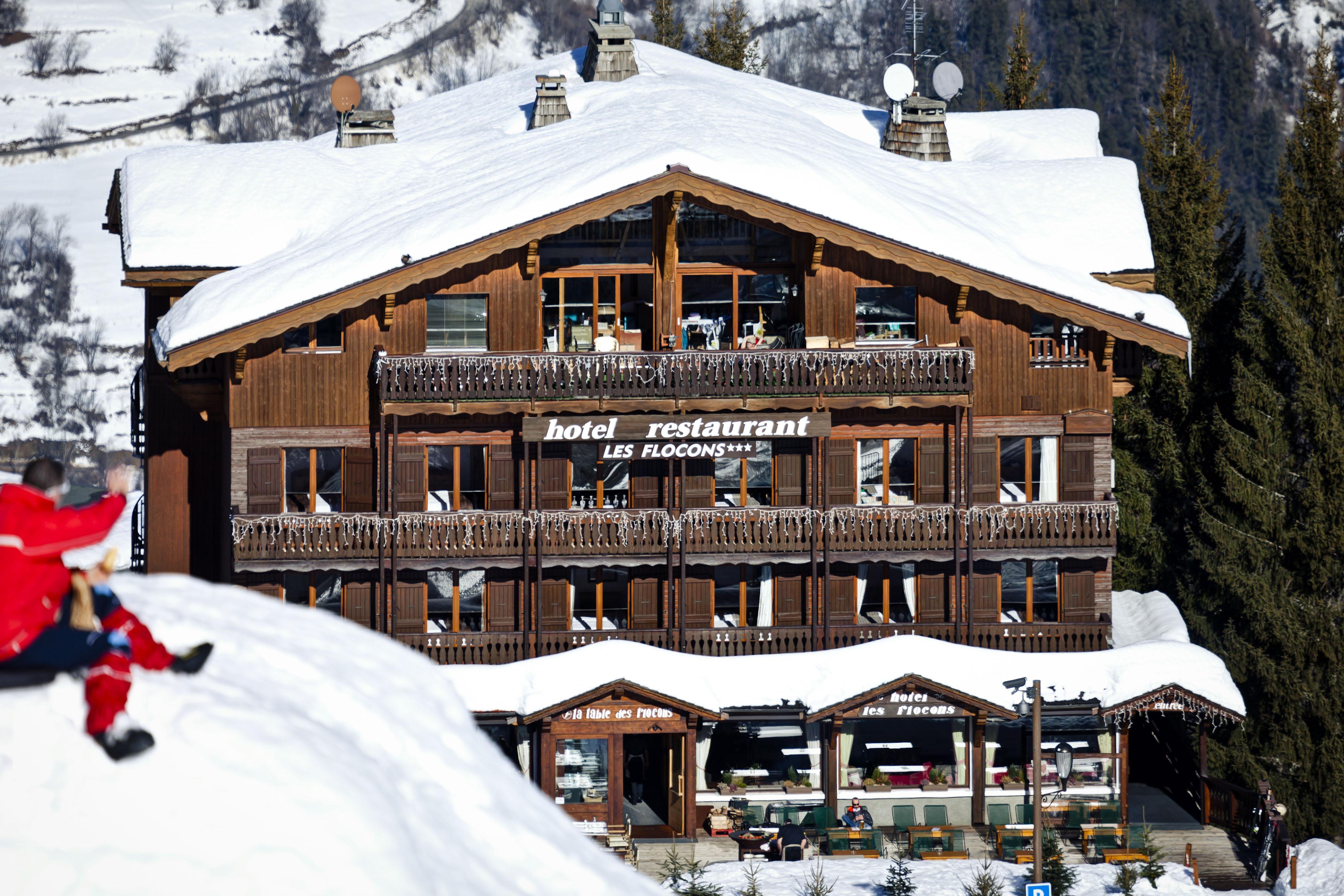Hotel les Flocons Courchevel Exterior foto