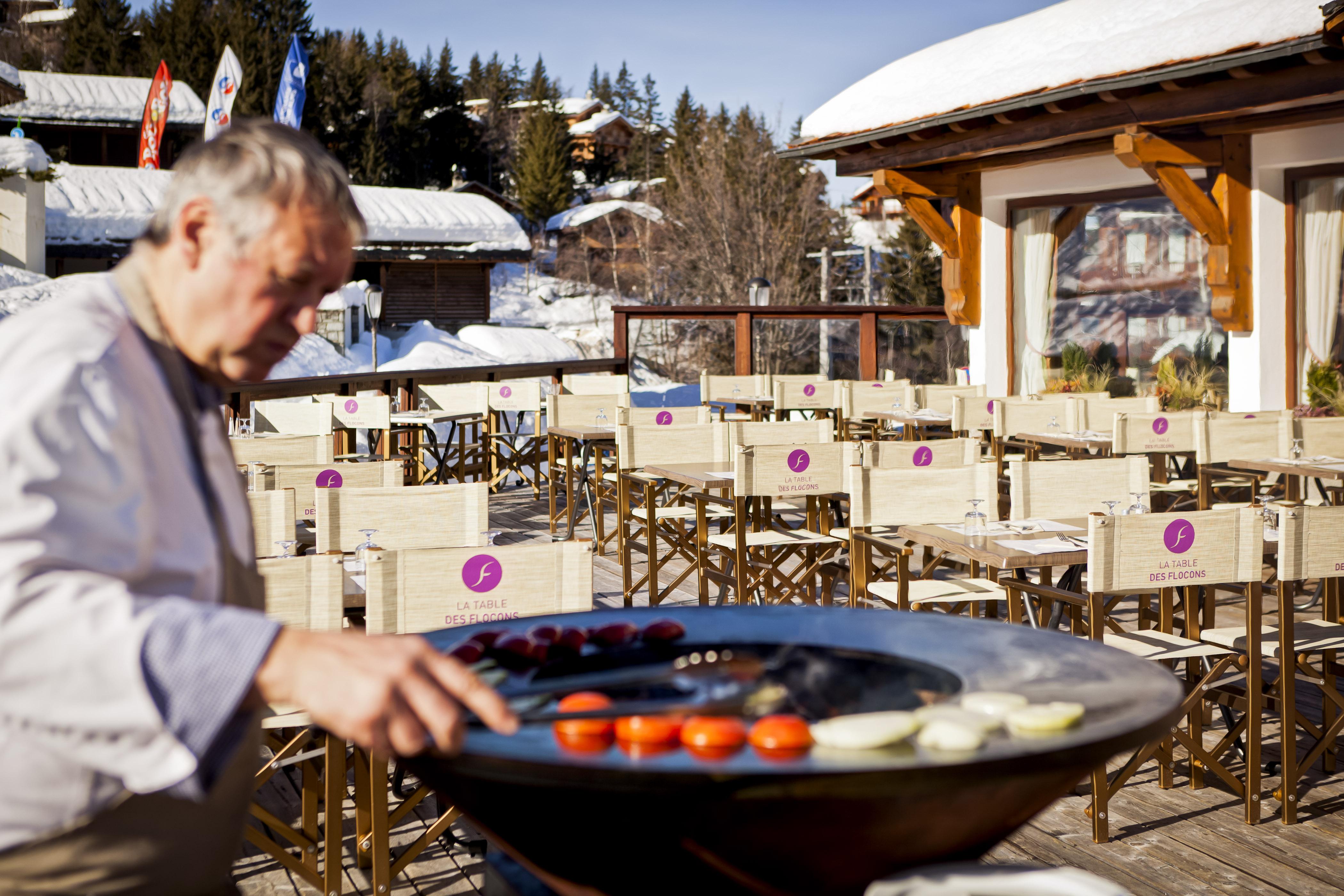 Hotel les Flocons Courchevel Exterior foto