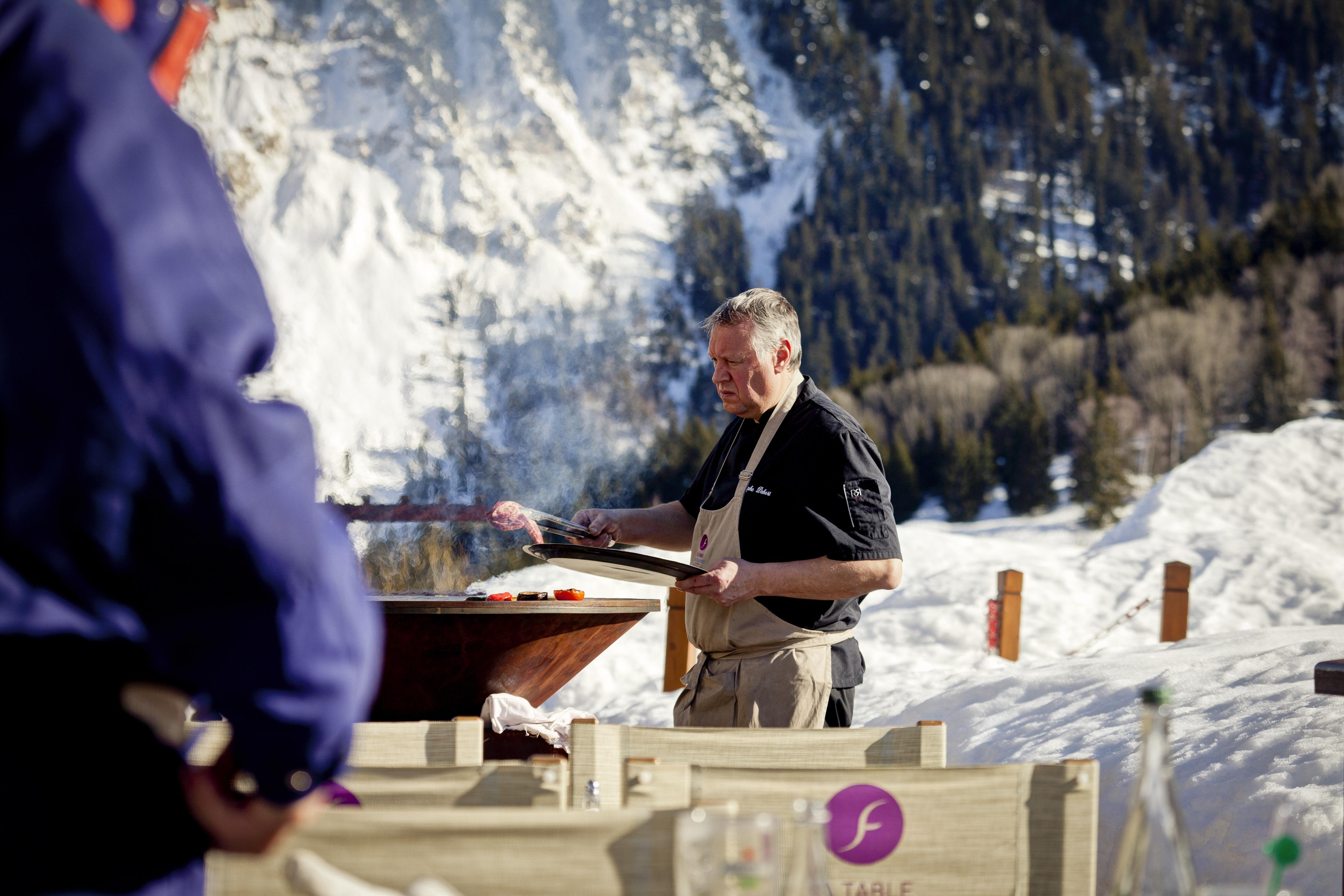 Hotel les Flocons Courchevel Exterior foto