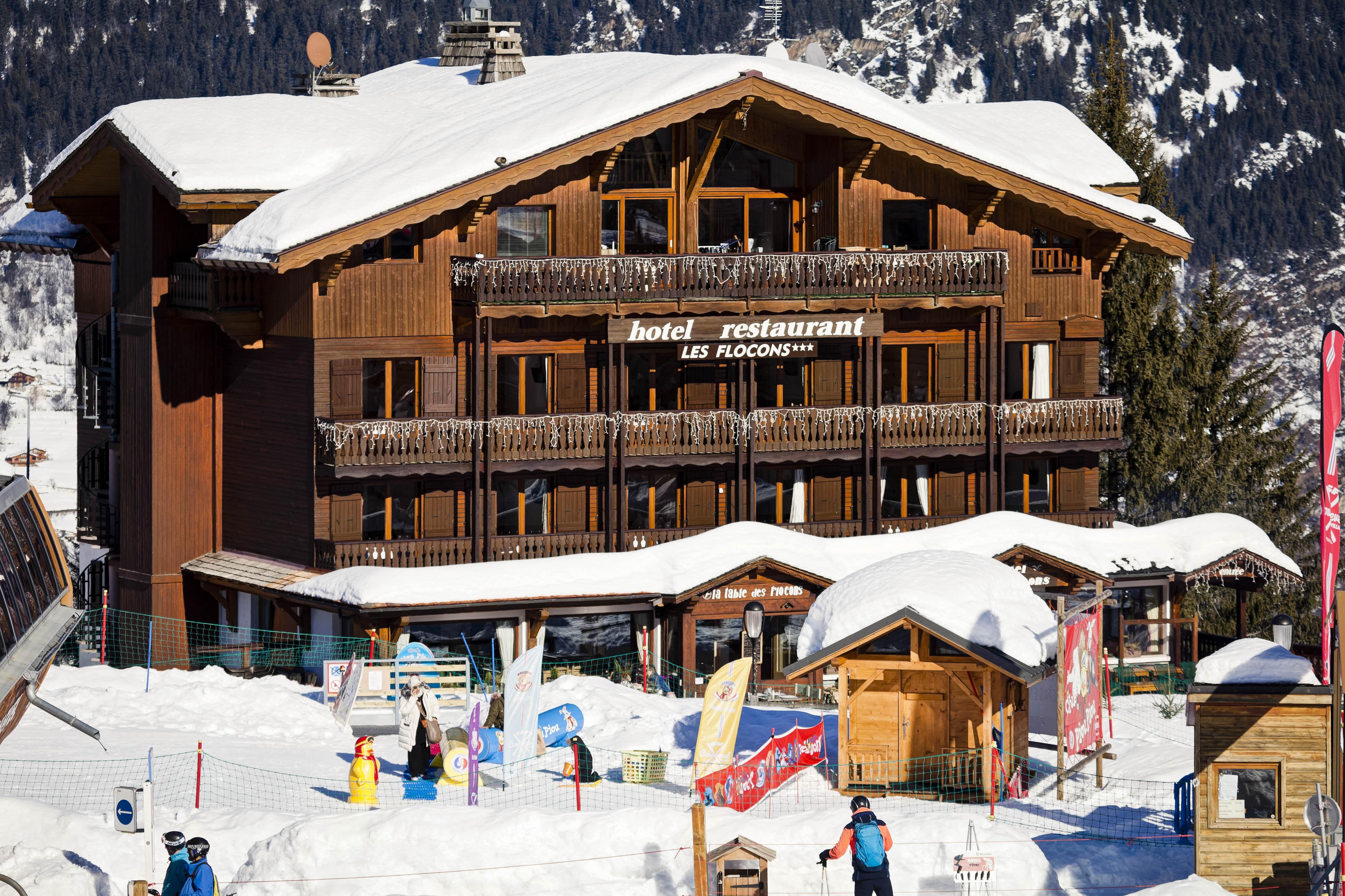 Hotel les Flocons Courchevel Exterior foto