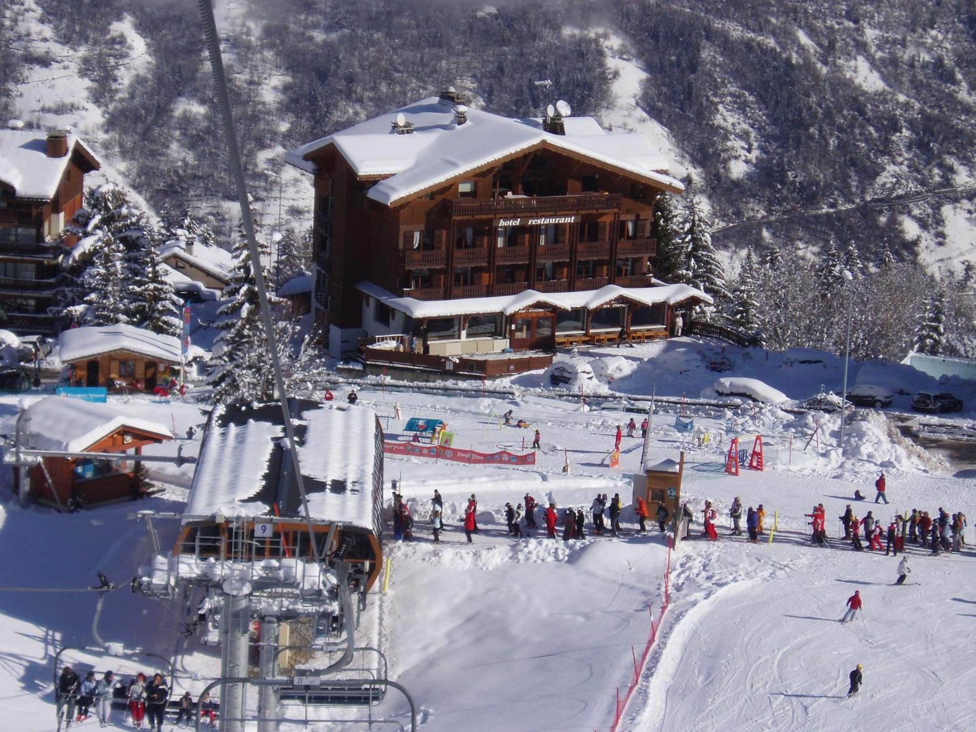 Hotel les Flocons Courchevel Exterior foto