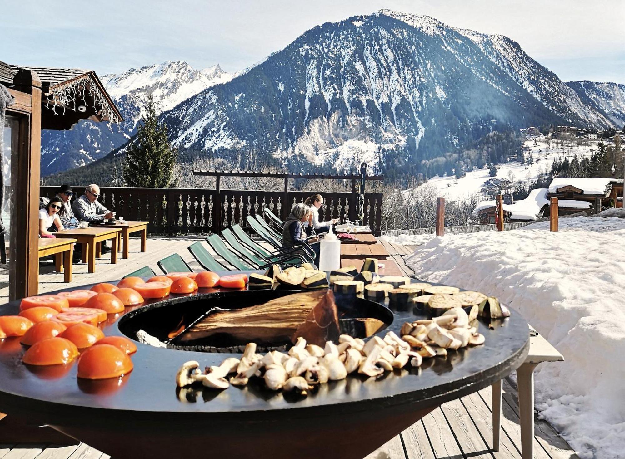 Hotel les Flocons Courchevel Exterior foto